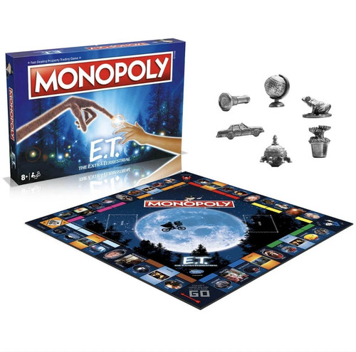Monopoly board game - e.t.,